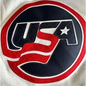 Used Condition Nike Team USA Hockey Jersey size 52 Olympics authentic